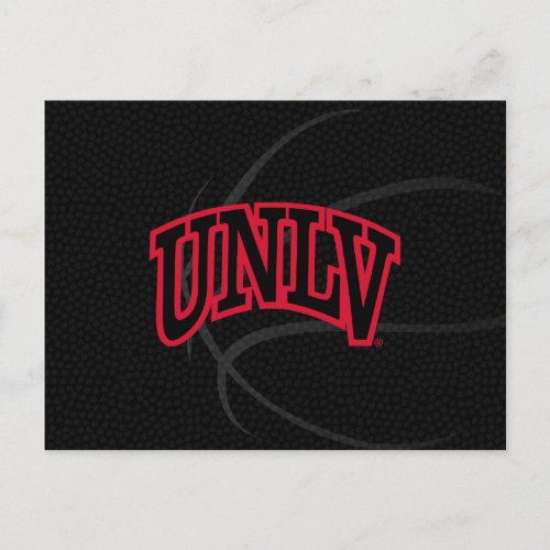 University of Nevada State Basketball Invitation Postcard