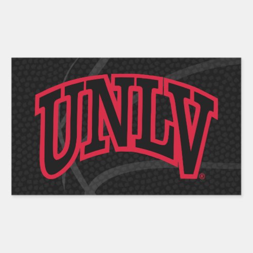 University of Nevada State Basketball Rectangular Sticker