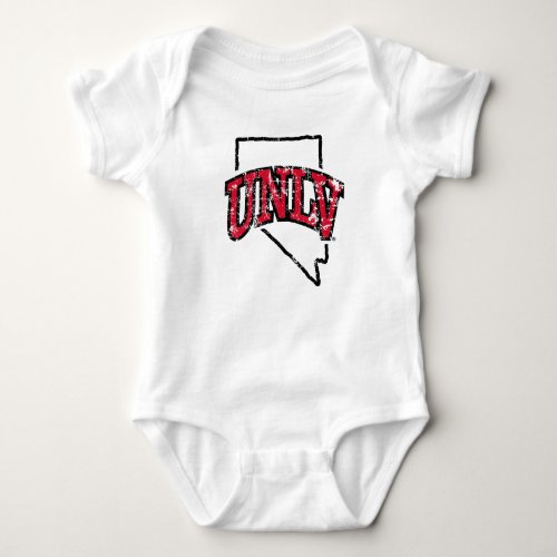 University of Nevada State Love Baby Bodysuit