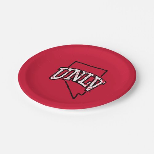 University of Nevada State Love Paper Plates