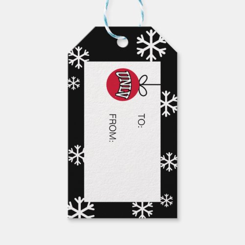 University of Nevada State Ornament Gift Tags