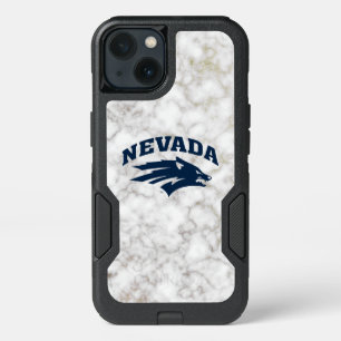 University of Nevada White Marble iPhone 13 Case