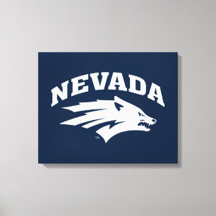 University of Nevada Wolf Canvas Print