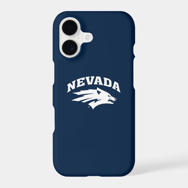 University of Nevada Wolf iPhone Case (Back)