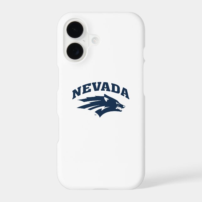 University of Nevada Wolf iPhone Case (Back)
