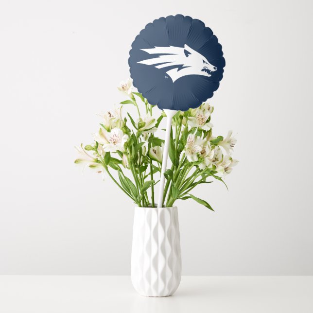 University of Nevada Wolf Logo Balloon (Vase)