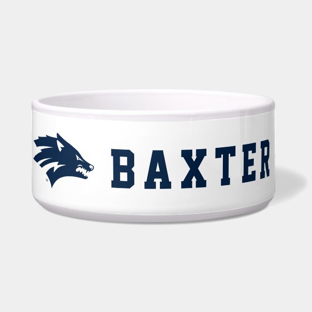 University of Nevada Wolf Logo Bowl (Front)