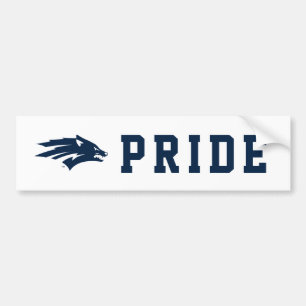 University of Nevada Wolf Logo Bumper Sticker