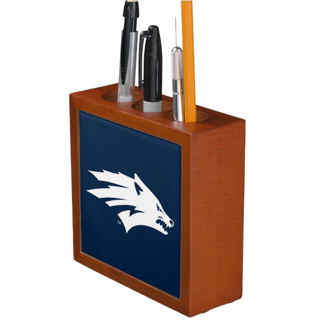 University of Nevada Wolf Logo Desk Organizer (In Situ)