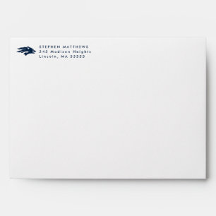 University of Nevada Wolf Logo Envelope