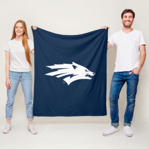 University of Nevada Wolf Logo Fleece Blanket