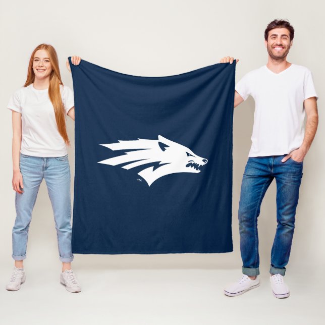 University of Nevada Wolf Logo Fleece Blanket (In Situ)
