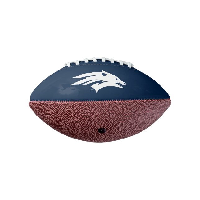 University of Nevada Wolf Logo Football (Rotated 270)