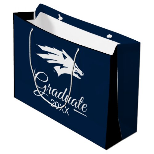 University of Nevada Wolf Logo Large Gift Bag