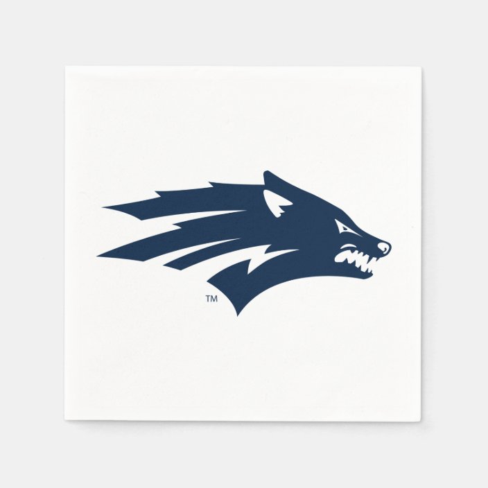 University of Nevada Wolf Logo Napkins