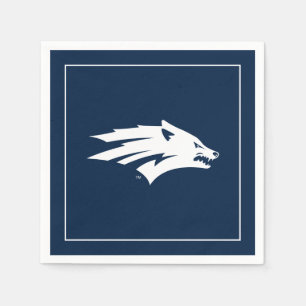 University of Nevada Wolf Logo Napkins