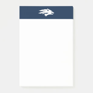 University of Nevada Wolf Logo Post-it Notes