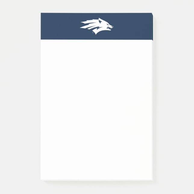 University of Nevada Wolf Logo Post-it Notes (Front)