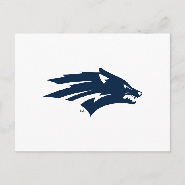 University of Nevada Wolf Logo Postcard (Front)
