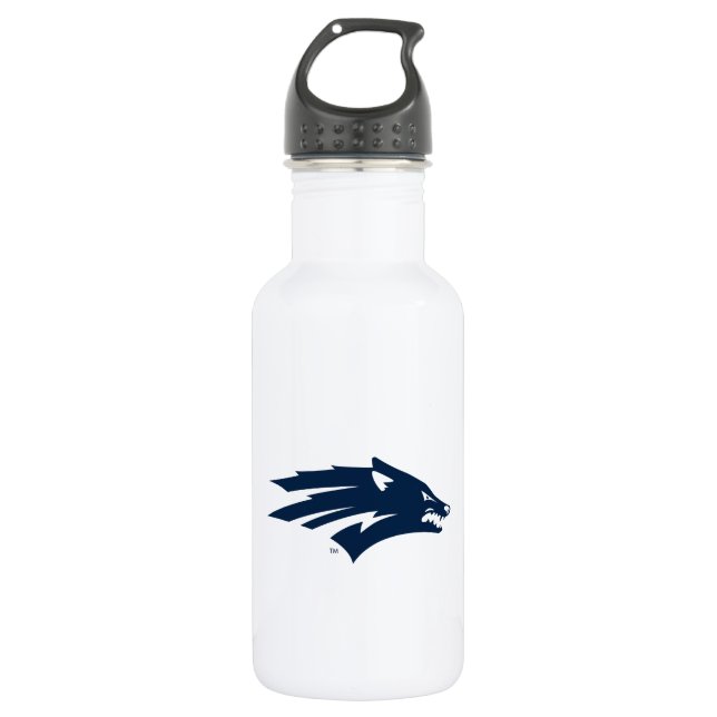 University of Nevada Wolf Logo Stainless Steel Water Bottle (Front)