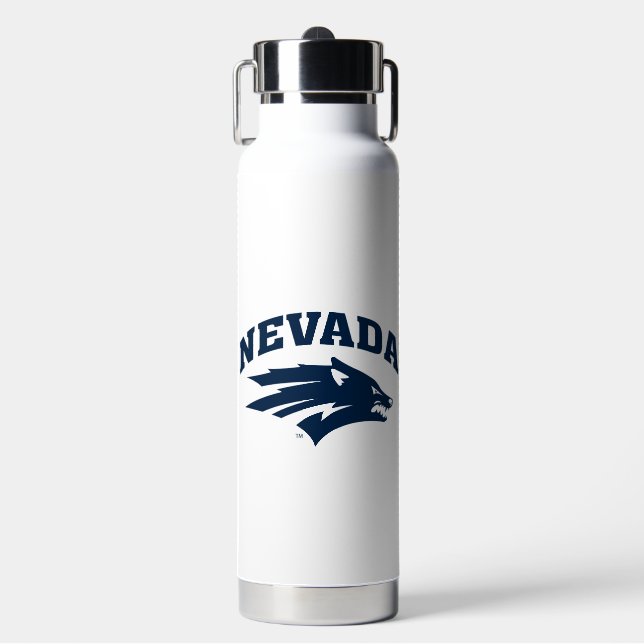University of Nevada Wolf Water Bottle (Front)