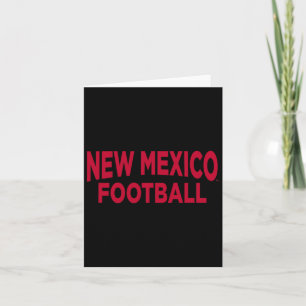 University Of New Mexico Football Apparel Sports F Card