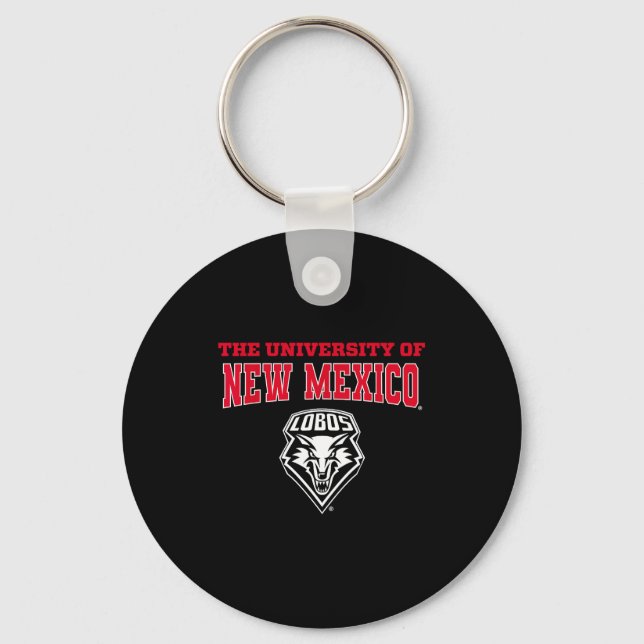 University Of New Mexico Unm Lobos Ncaa Unm&#;   Keychain (Front)