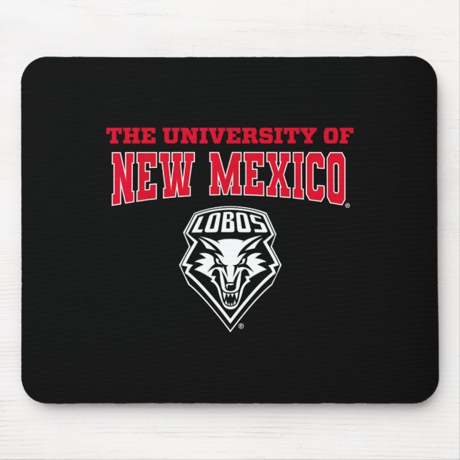 University Of New Mexico Unm Lobos Ncaa Unm&#   Mouse Pad (Front)