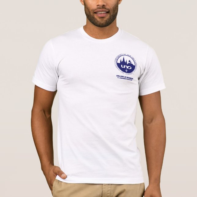 University of New Orleans Pocket Tee (Front)