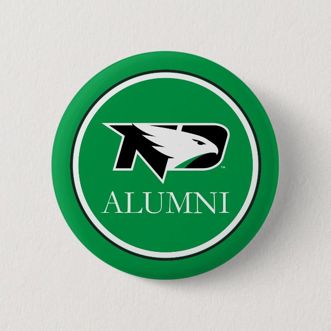 University of North Dakota Alumni Button (Front)