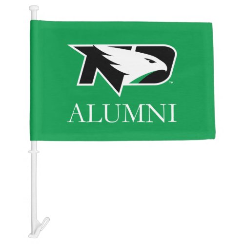 University of North Dakota Alumni Car Flag