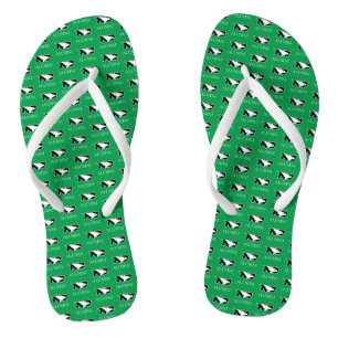 University of North Dakota Alumni Flip Flops