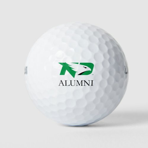 University of North Dakota Alumni Golf Balls