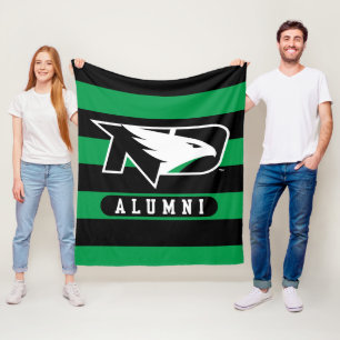 University of North Dakota Alumni Stripes Fleece Blanket