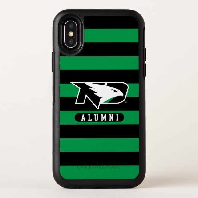 University of North Dakota Alumni Stripes Otterbox iPhone Case (Back)