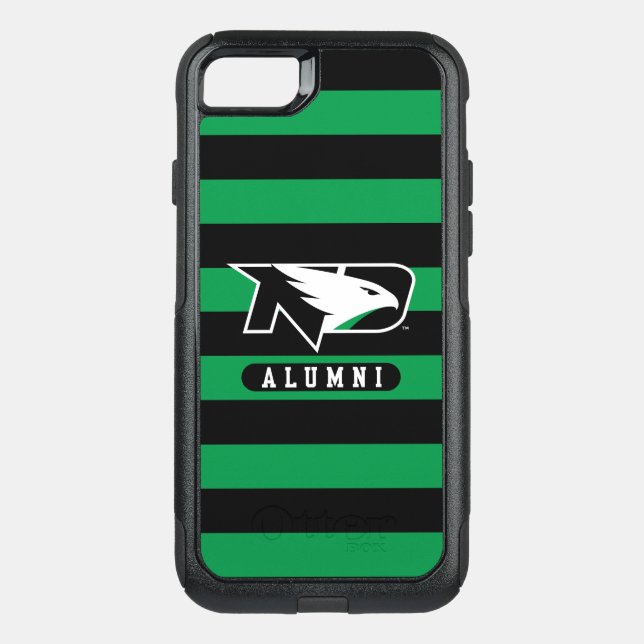 University of North Dakota Alumni Stripes Otterbox iPhone Case (Back)