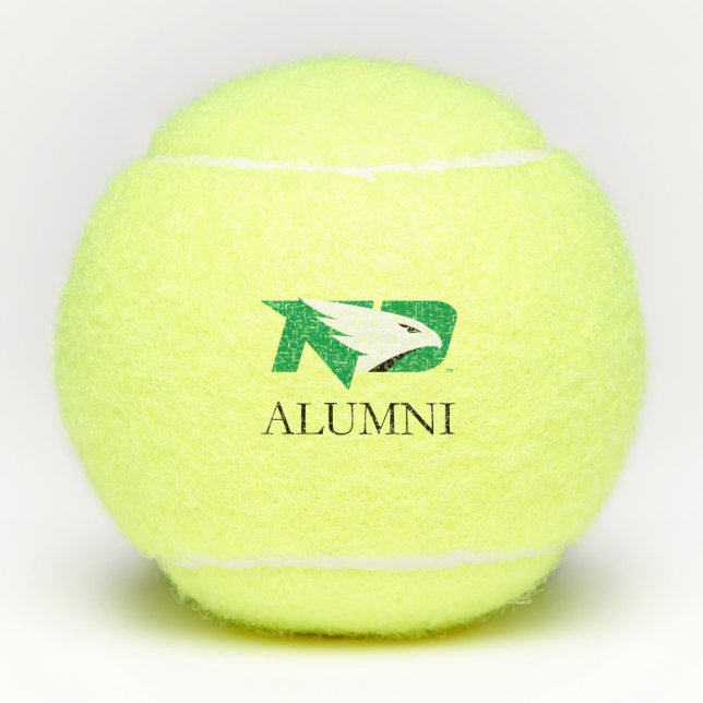 University of North Dakota Alumni Tennis Balls (Front)