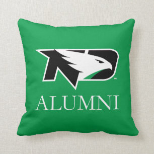 University of North Dakota Alumni Throw Pillow