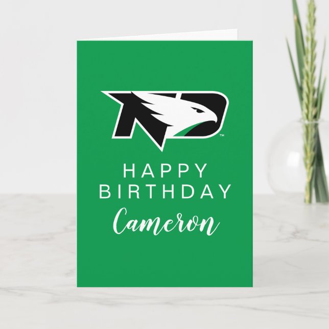 University of North Dakota | Birthday Card (Front)