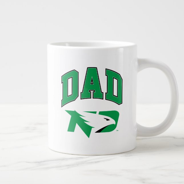 University of North Dakota Dad Giant Coffee Mug (Right)