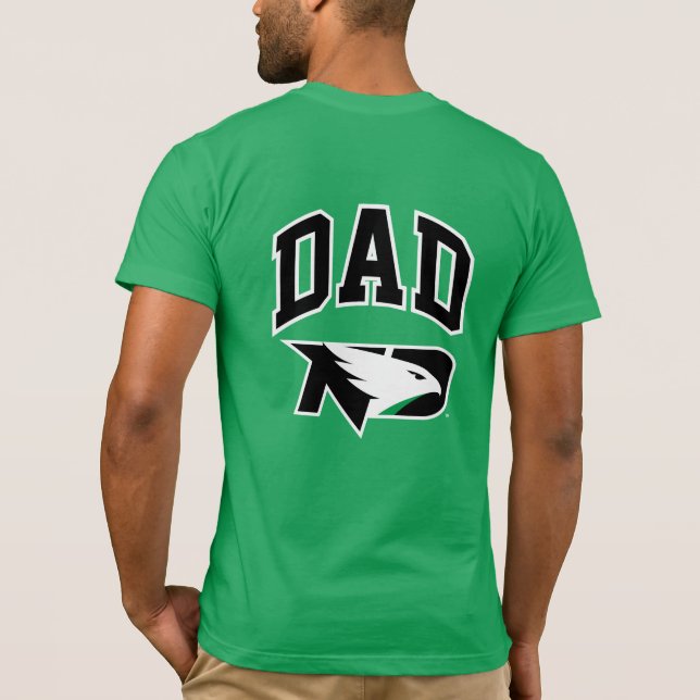 University of North Dakota Dad T-Shirt (Back)