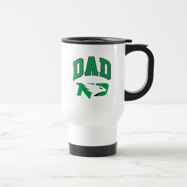 University of North Dakota Dad Travel Mug (Right)