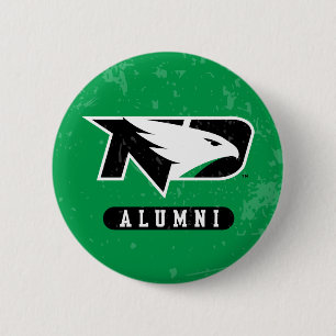 University of North Dakota Distressed Alumni Button