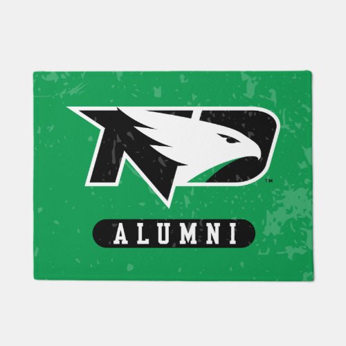 University of North Dakota Distressed Alumni Doormat