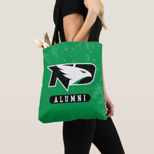 University of North Dakota Distressed Alumni Tote Bag