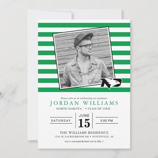 University of North Dakota Graduate Announcement (Front)