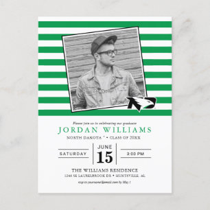University of North Dakota Graduate Announcement Postcard