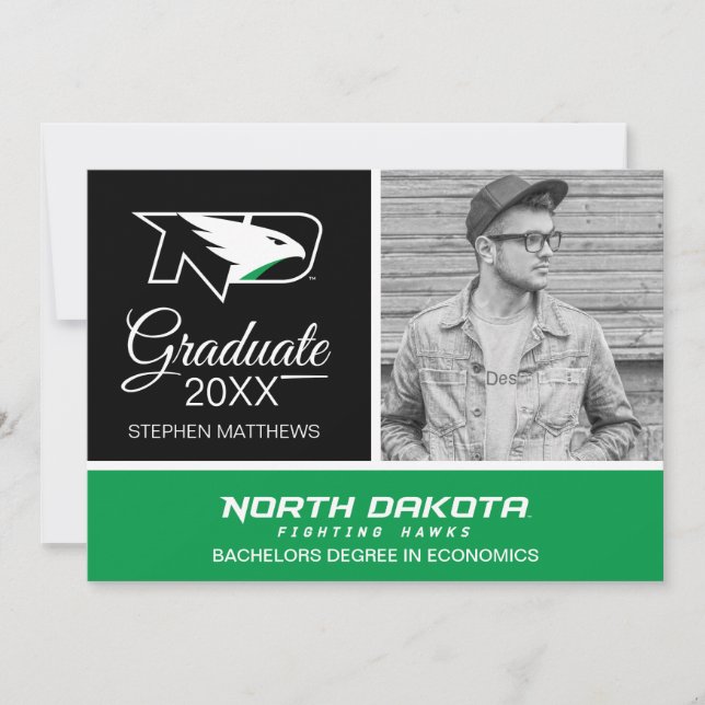 University of North Dakota | Graduation Invitation (Front)