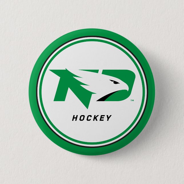 University of North Dakota Hockey Button (Front)