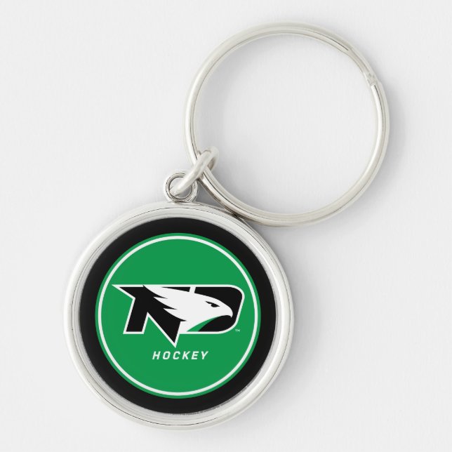 University of North Dakota Hockey Keychain (Front)